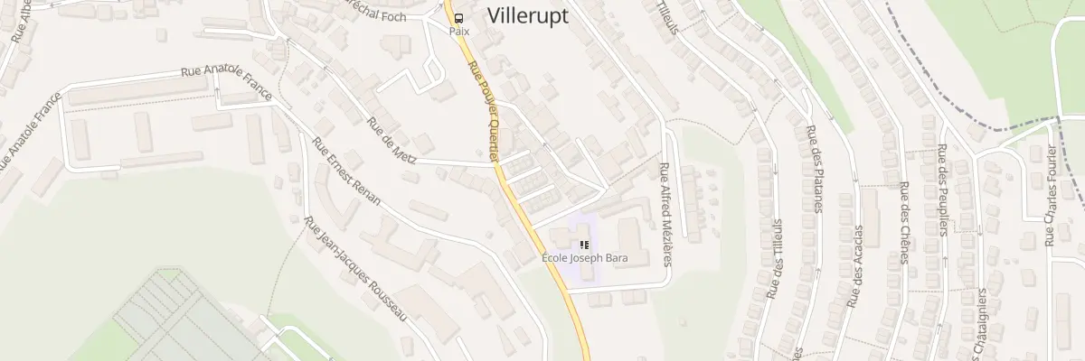 Plan du 60 Rue Pouyer Quertier à Villerupt