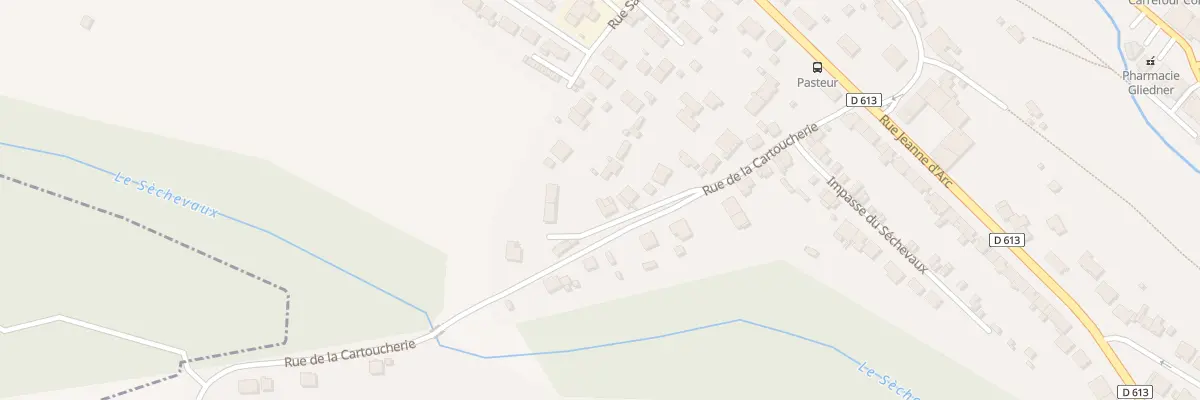 Plan du 10 Rue de la Cartoucherie à Val de Briey