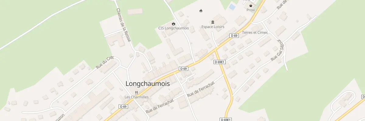 Plan du 39 Grande Rue à Longchaumois