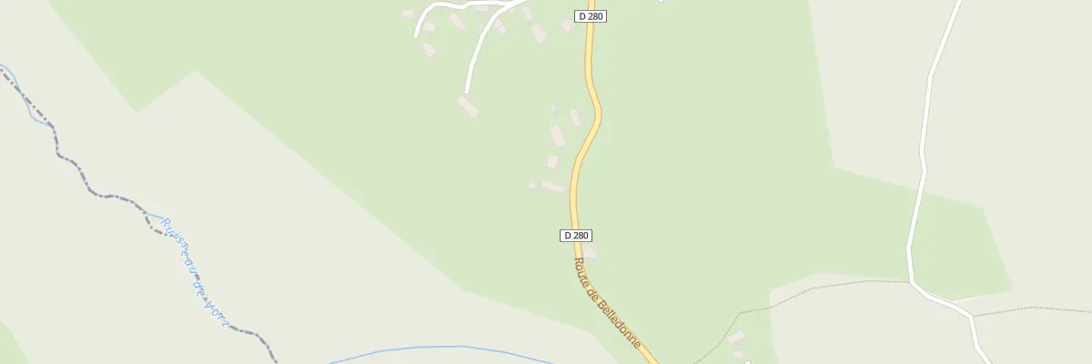 Plan du 208 Rte de Belledonne à Sainte-Agnès