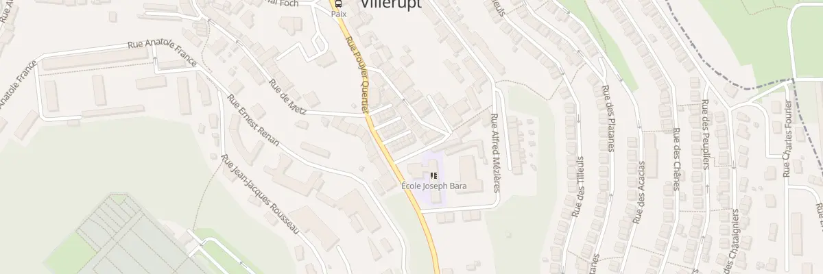 Plan du 84 Rue Pouyer Quertier à Villerupt