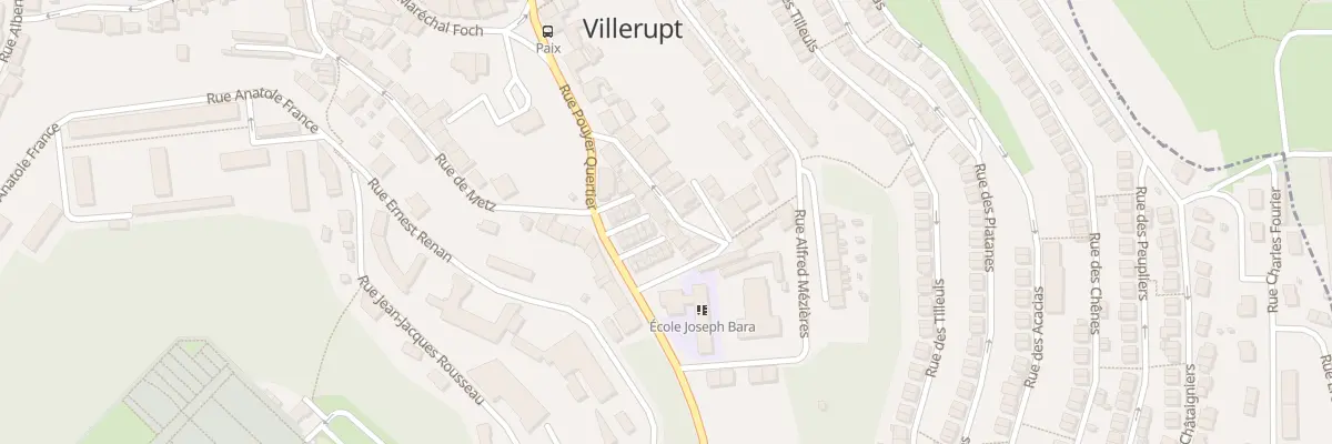 Plan du 11 Rue de la Marne à Villerupt