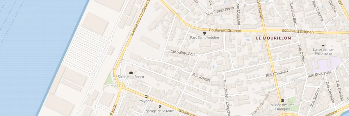 Plan du 30 Rue Saint Léon à Toulon