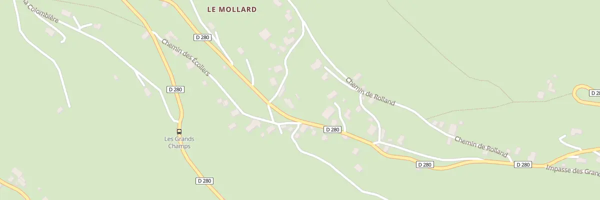 Plan du 1457 Rte du Col des Mouilles à Sainte-Agnès
