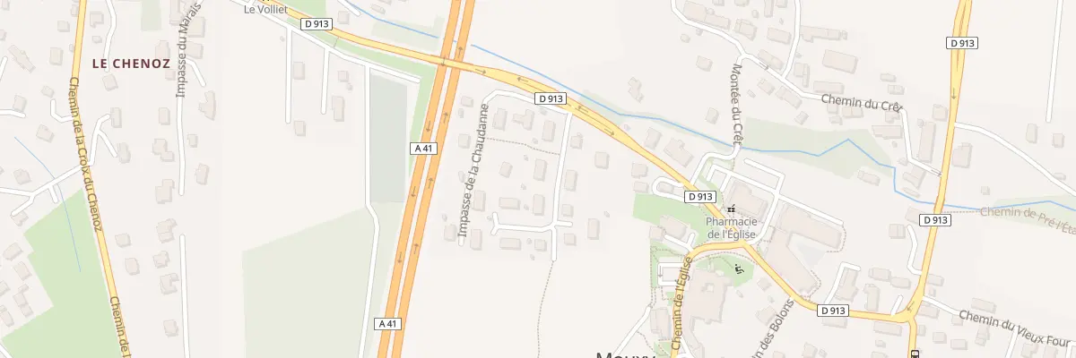 Plan du 66 Che de Chaplan à Mouxy