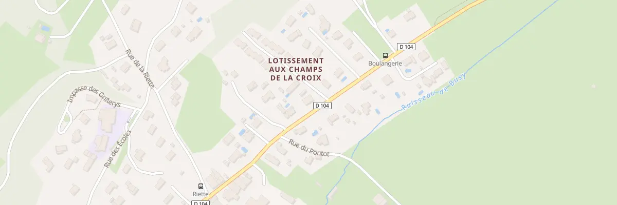 Plan du 79 Gr Grande Rue à Vorges-les-Pins
