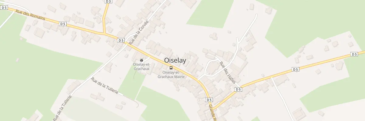 Plan du 13 Grande Rue à Oiselay-et-Grachaux