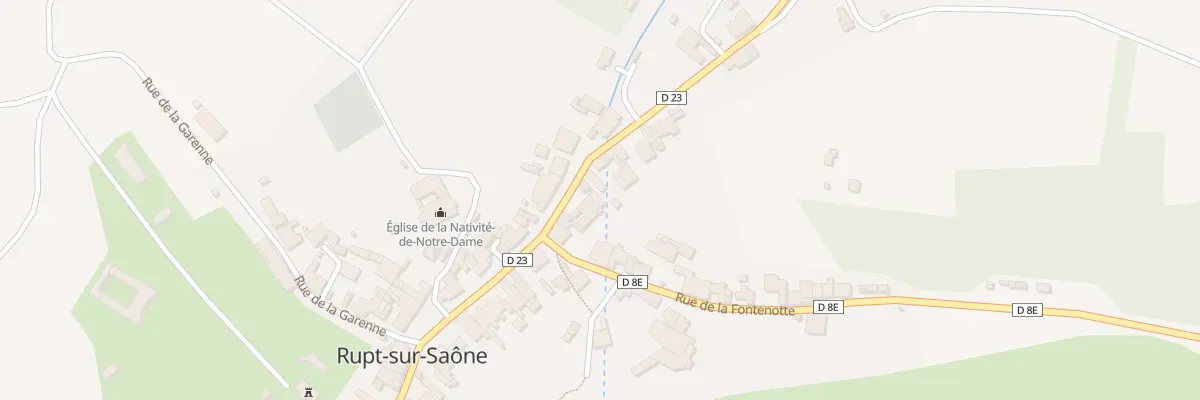 Plan du 14 Rue de la Dame Blanche à Rupt-sur-Saône