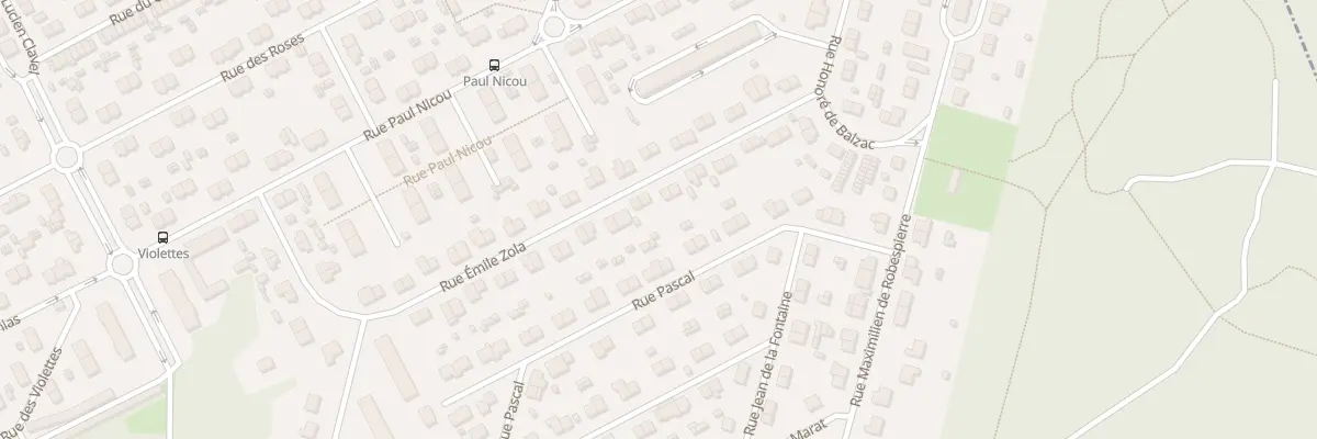 Plan du 44 Rue Emile Zola à Villerupt
