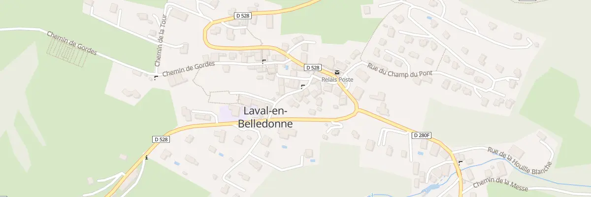 Plan du 62 Rue des Fours à Laval-en-Belledonne