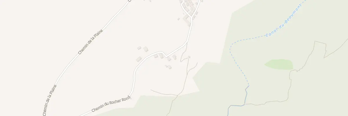 Plan du 533 Che du Rocher Rond à Valbonnais