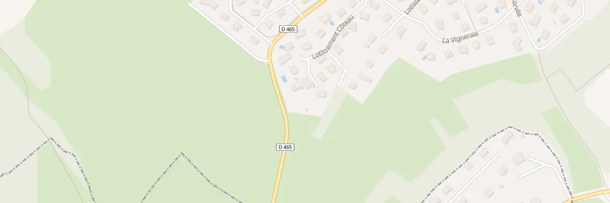 Plan du 35 Lot Le Coteau à Pouilley-les-Vignes