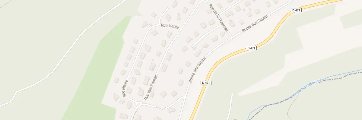 Plan du 32 Rte des Sapins à Équevillon