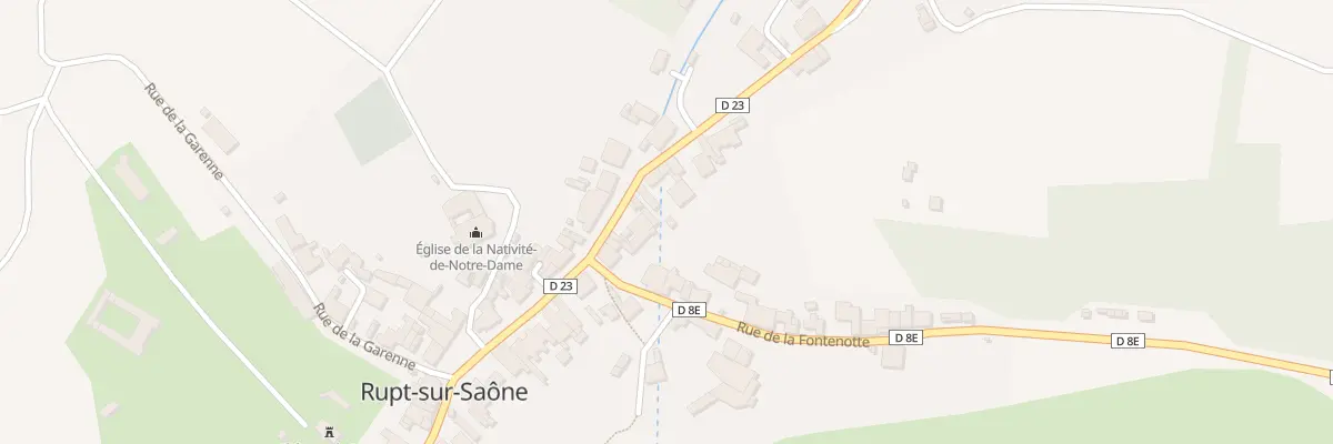 Plan du 16 Rue de la Dame Blanche à Rupt-sur-Saône
