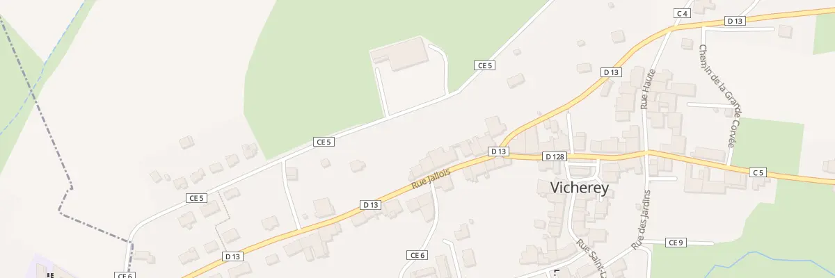 Plan du 12 Rue Jallois à Vicherey