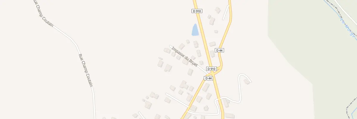 Plan du 91 Imp du Bruet à Versonnex