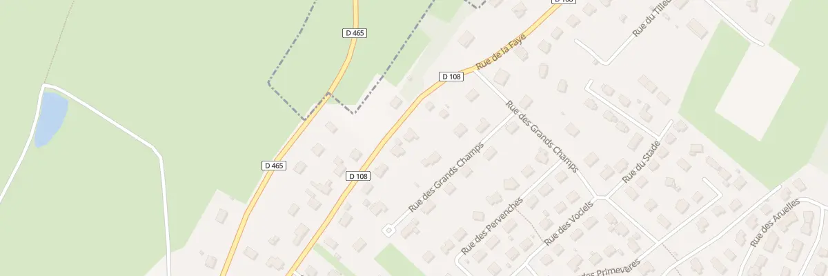 Plan du 24 Rue de la Faye à Serre-les-Sapins