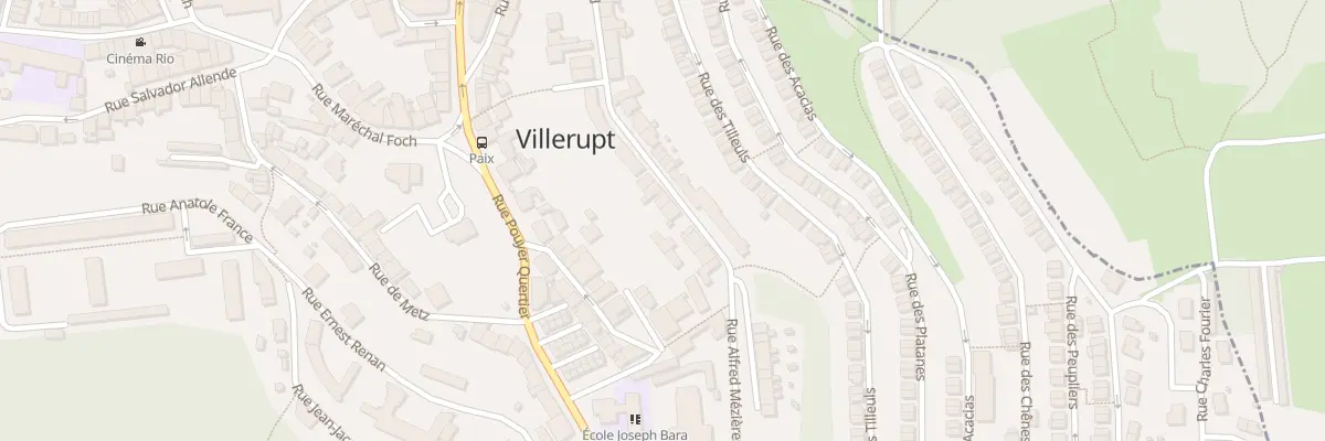 Plan du 29 Rue Alfred Mezieres à Villerupt