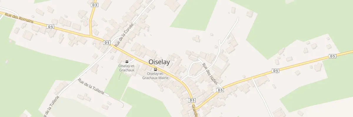 Plan du 17 Gr Grande Rue à Oiselay-et-Grachaux