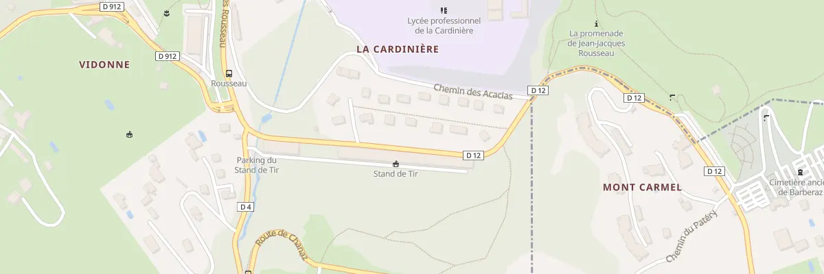 Plan du 11 Che du Vercors à Chambéry