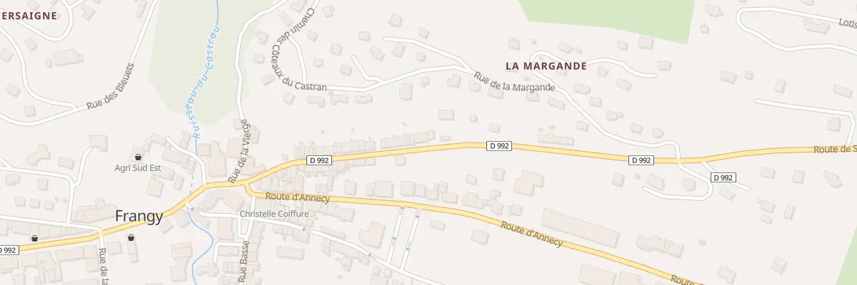 Plan du 205 Rue Haute à Frangy