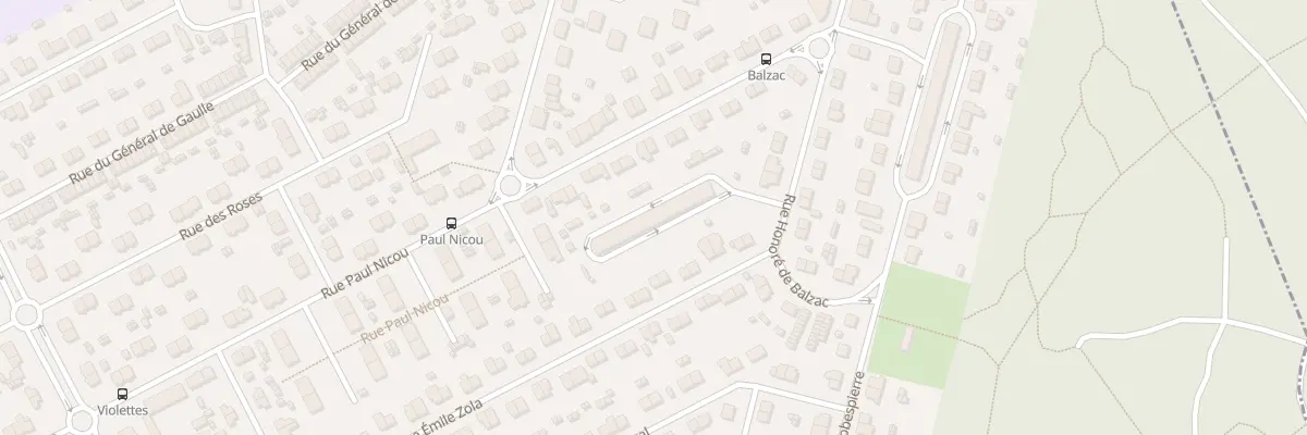Plan du 25 Rue Honoré de Balzac à Villerupt