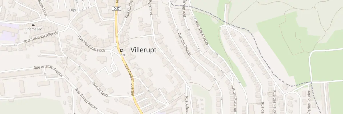 Plan du 24 Rue Alfred Mezieres à Villerupt