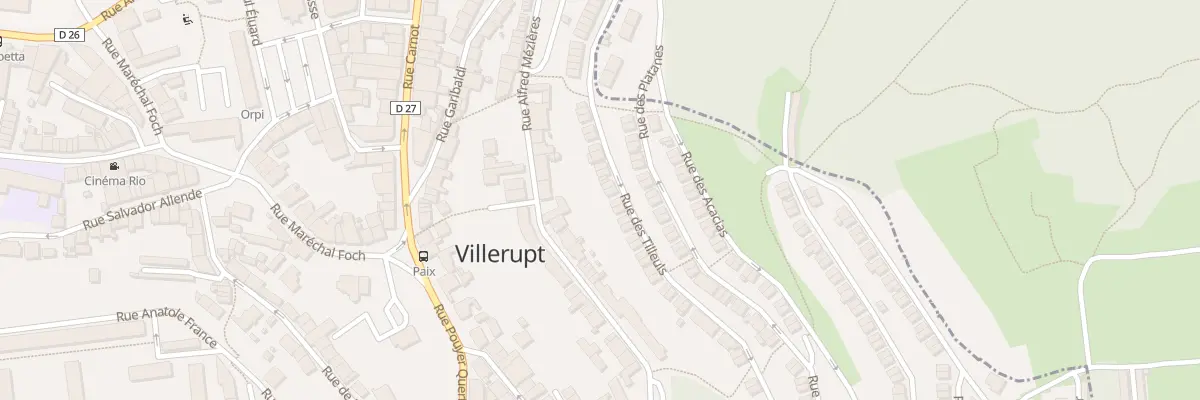 Plan du 10 Rue des Tilleuls à Villerupt