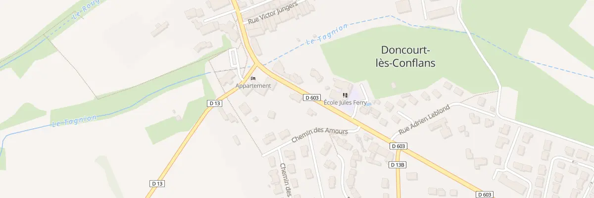 Plan du 10 Rue Paul Bruque à Doncourt-lès-Conflans