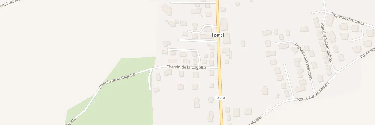 Plan du 70 Che de la Cagotte à Vallières-sur-Fier