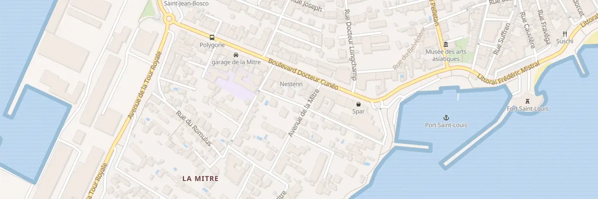 Plan du 61 All des Lauriers Roses à Toulon