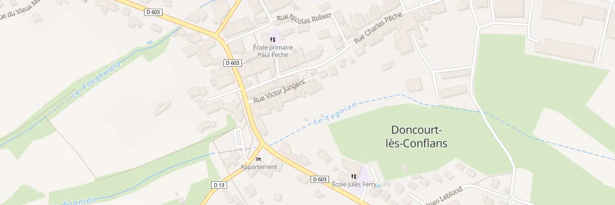 Plan du 20 Rue Victor Jungers à Doncourt-lès-Conflans
