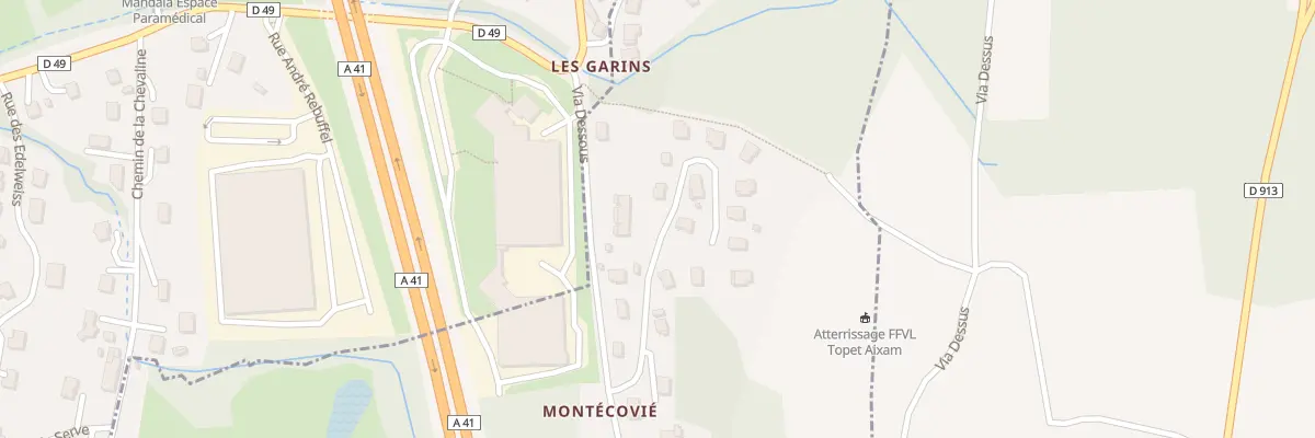 Plan du 7 Lot Montecovie à Mouxy