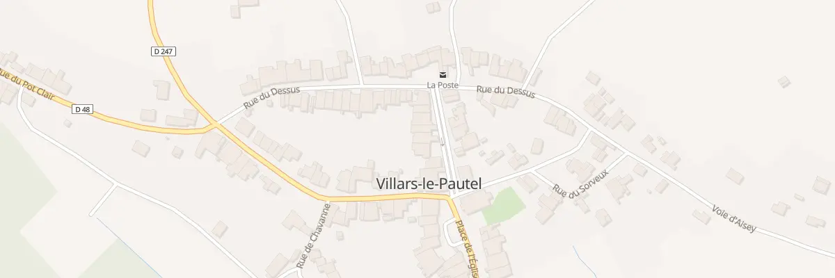 Plan du 8 Rue de l’Eglise à Villars-le-Pautel