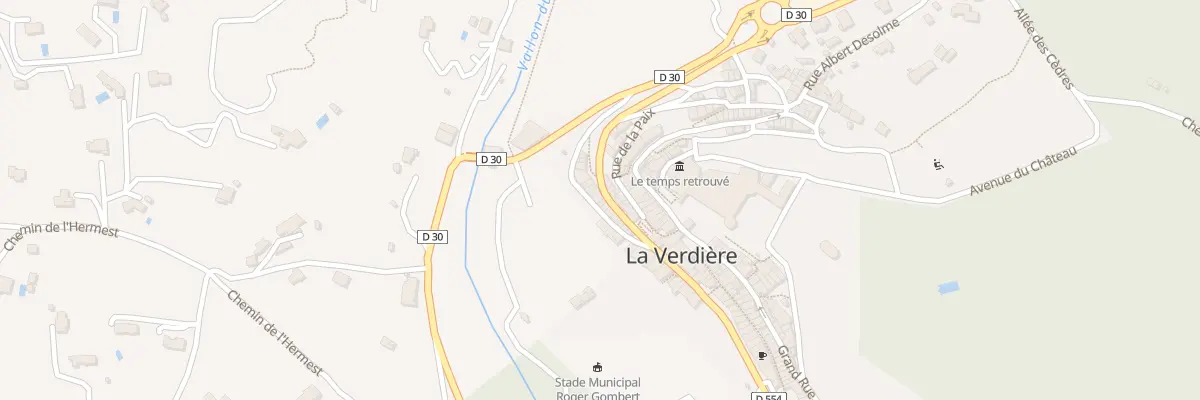 Plan du 5146 Rte Nationale à La Verdière