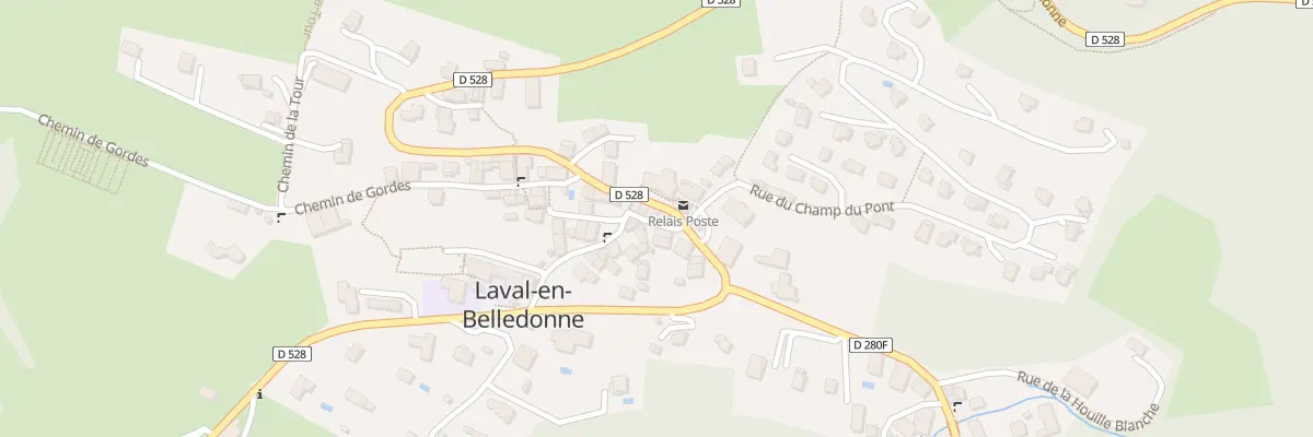 Plan du 1761 Rte de Belledonne à Laval-en-Belledonne