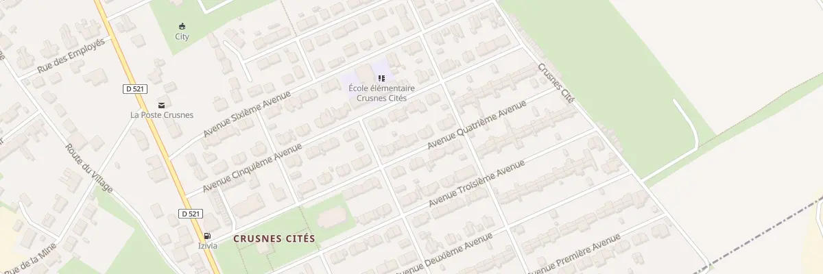 Plan du 29 Av Quatrième Avenue à Crusnes