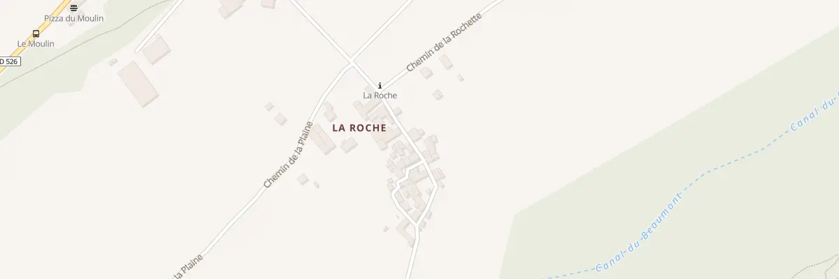 Plan du 295 Che du Rocher Rond à Valbonnais