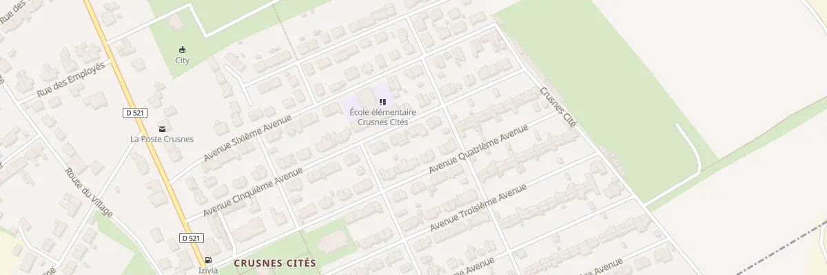 Plan du 26 Av Cinquieme Avenue à Crusnes