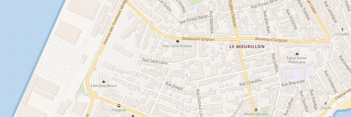 Plan du 126 Rue Denis Litardi à Toulon