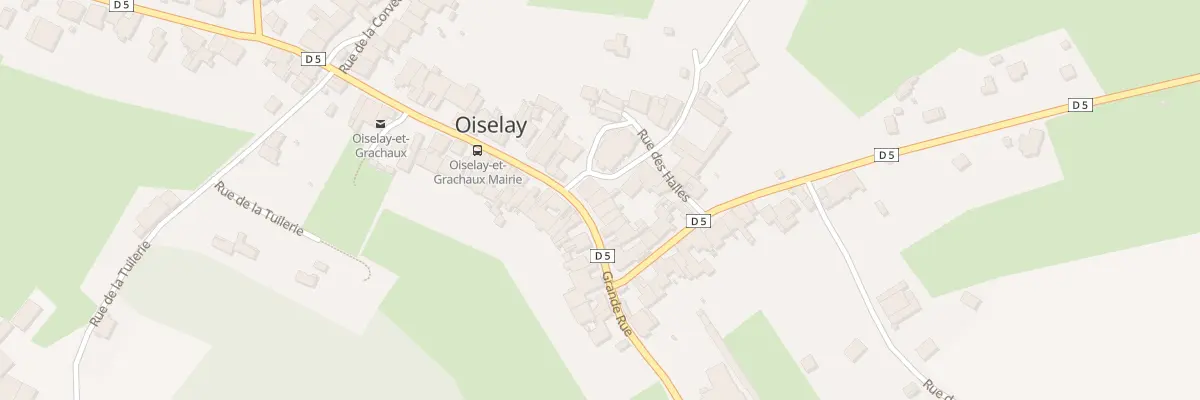 Plan du 23 Grande Rue à Oiselay-et-Grachaux
