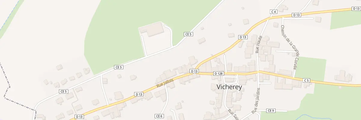Plan du 4 Rue Jallois à Vicherey