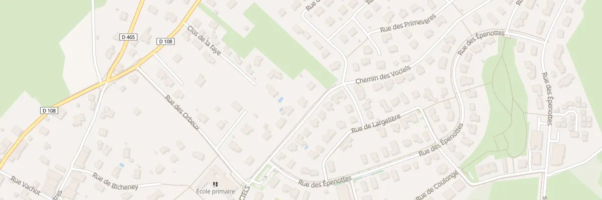 Plan du 18B Rue des Vociels à Serre-les-Sapins