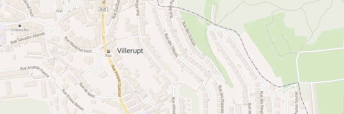 Plan du 19 Rue des Tilleuls à Villerupt