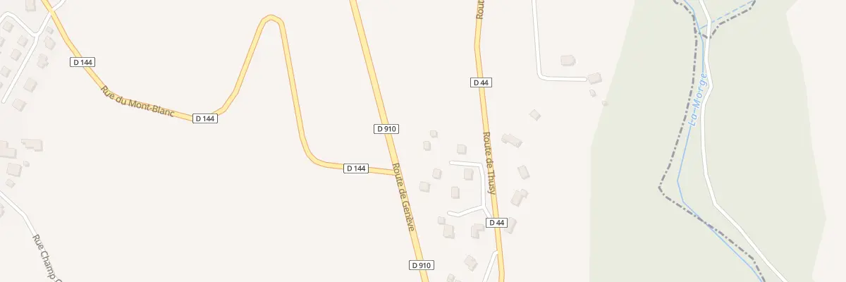 Plan du 46 Che du Bois Lamboret à Versonnex