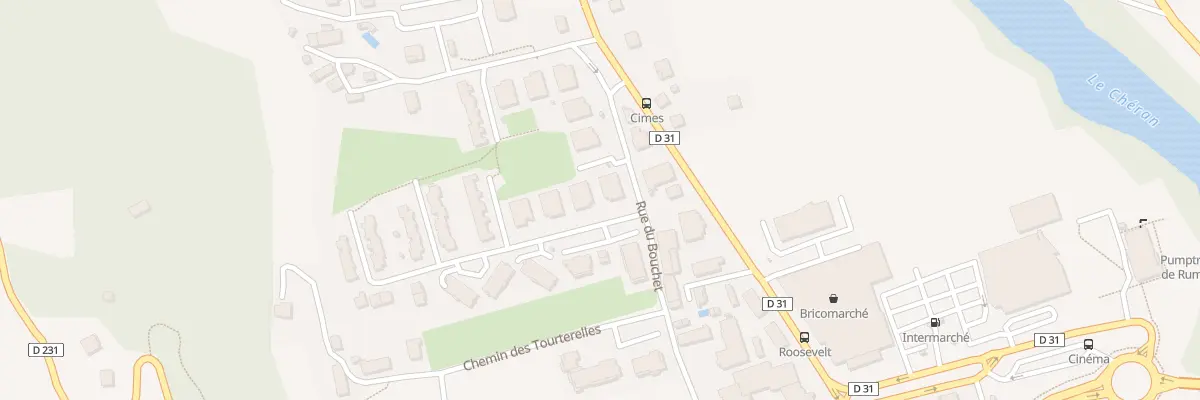 Plan du 2 Che de la Pasnaille à Rumilly