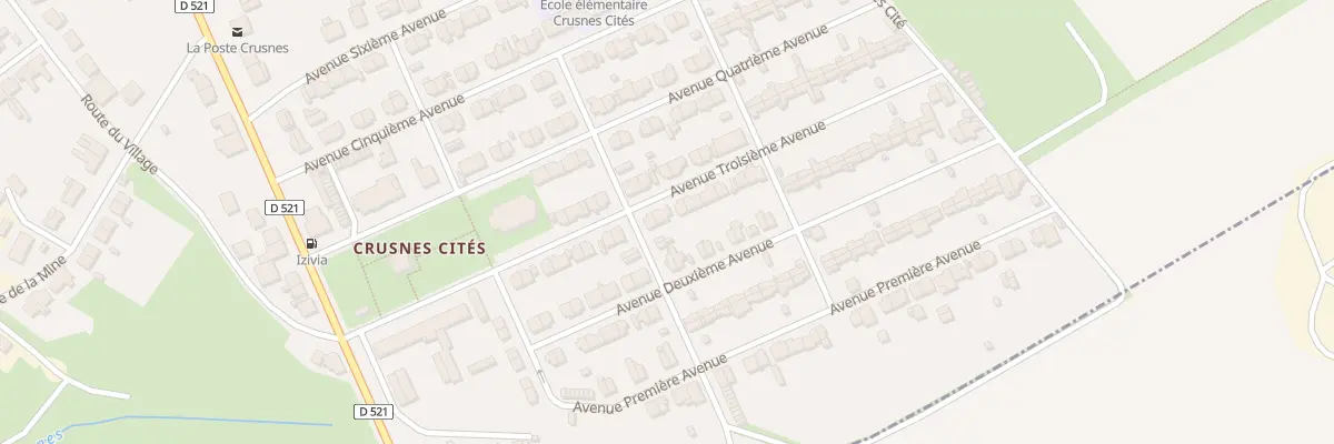 Plan du 24 Av Troisième Avenue à Crusnes