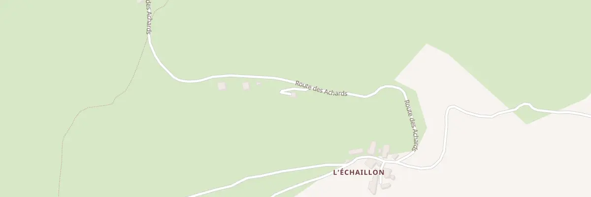 Plan du 5062 L’Echaillon aux Côtes-de-Corps