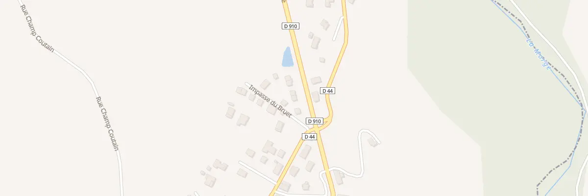 Plan du 46 Imp du Bruet à Versonnex