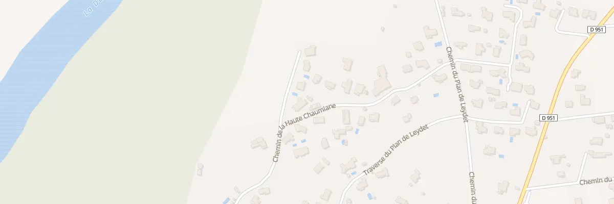 Plan du 123 Che de la Haute Chaumiane à Sisteron